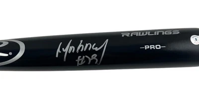 Jose Abreu Chicago White Sox Signed Autograph Black Rawlings Baseball Bat COA - Image 1 of 2
