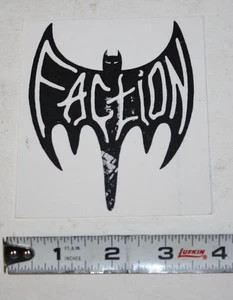 The Faction Skateboard Sticker! Steve Caballero! Selten! NOS Vintage! - Bild 1 von 3