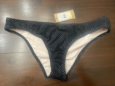 Rachel Rachel Roy 黑色激光网眼比基尼下装 尺寸 M 207 — 第 1/4 张图片