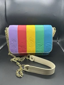 Disney Pixar Loungefly Mixed Emotions Inside Out Crossbody Bag/purse - Picture 1 of 16