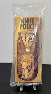 Folding Knife Pouch Kit 4106-00 Tooling Leather DIY Knife Holder Vintage Package - Picture 1 of 7