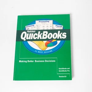 Quicken QuickBooks and QuickBooks Pro Version 6.0 Intuit 1998 Windows 95 and NT - Picture 1 of 4