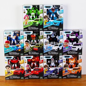 Tobot Mini X Y W C K Z R D S Transform Figure 10Type Boy Car Vehicle Robot Toy