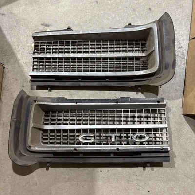 Rejillas Pontiac GTO 1969 originales OEM LH + RH rejilla Foto 1 de 4