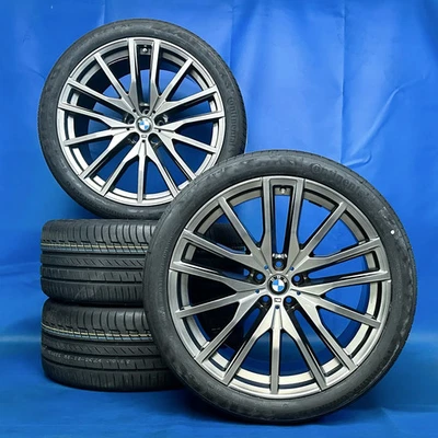 22 Zoll BMW X5 G05 X6 G06 Doppelspeiche M742 Sommerräder 8090013 8090014 Neu - Bild 1 von 4