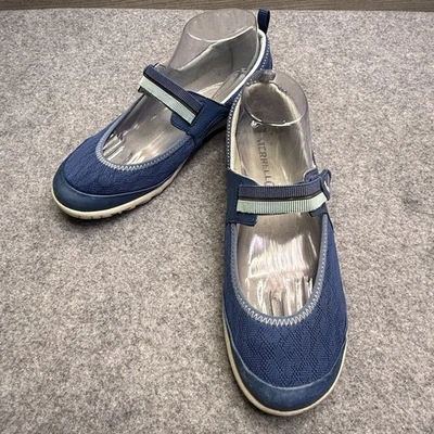 Merrell Women's Comfort Shoes Navy Blue Size 8.5 Slip-On Mary Janes - Image 1 of 4