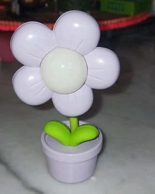 Mini luz nocturna flor púrpura Foto 1 de 3