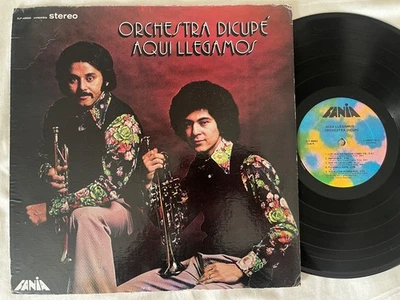 RARE LATIN Orchestra Dicupé – Aqui Llegamos LP [1st US Press] FANIA Foto 1 de 2