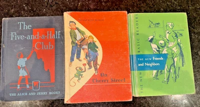 Lot of 3 Vintage Readers Reading School Books 1950's  See Pictures For Titles Foto 1 de 4