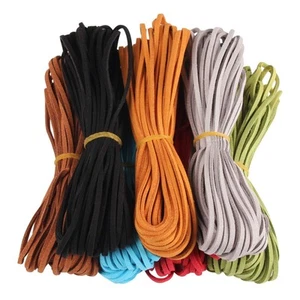 70 Yards 2.6mm Leather Cord Faux Suede Cord Leather String for Bracelet Neckl... - Picture 1 of 7