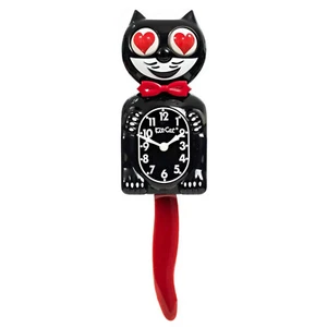 Crimson Royale KIT-CAT CLOCK KAT KLOCK Heart Eyes Limited Edition FREE SHIPPING - Picture 1 of 1