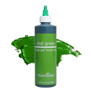 Color alimenticio Leaf Green Chefmaster Liqua-Gel 10,5 OZ ENVÍO GRATUITO A EE. UU. - Imagen 1 de 6