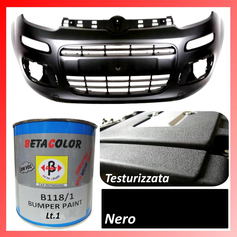 Vernice per Paraurti Plastica Rinnova Fascioni Goffrata Testurizzata Raggrinzant - Immagine 1 di 1