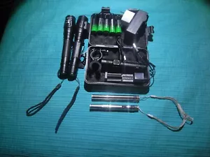 3 Big Recharge Torches and 2 Rechargeable Pen Torches. A Full Torch Kit Set. - Picture 1 of 2