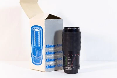 ALBINAR ADG 80-200mm 1:3.9 MC Macro Zoom Lens for Nikon NI MOUNT UNTESTED - Image 1 of 4