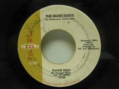 Duane Eddy: Forty Miles of Bad Road / The Quiet Three, 45 RPM. VG - Image 1 of 2