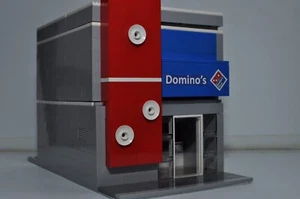 Pizza Ristorante Creator Modulare Città Modello Personalizzato Costruito con Mattoni - Foto 1 di 4