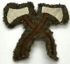 British Military Issue Assault Pioneer Crossed Axes Trade TRF Patch