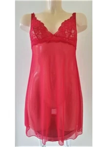 KOLLE SERRE NUISETTE FEMME TAILLE 38 MODELE MYBABY DOLL COULEUR ROUGE - Imagen 1 de 3