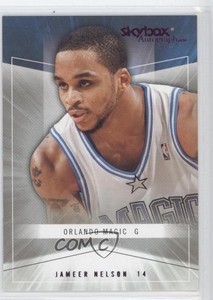 2004 Skybox Autographics Purple Royal Insignia /25 Jameer Nelson #85 Rookie RC