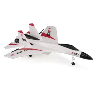 XK A100-SU27 340mm Wingspan 2.4G 3CH 3D/6G System 6-Axis Gyro RC Airplane RTF - Picture 1 of 6