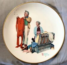 Norman Rockwell "Fall - Chilly Reception" Fine China Collector Plate