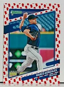 2021 Panini Donruss Marco Gonzales 147 Presidential Emoji Parallel 07/50 - Picture 1 of 2