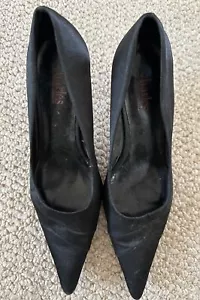Zapatos de salón Charles by Charles David talla 6,5 M para mujer Maxx punta negra - Imagen 1 de 4
