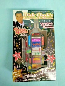 💙Vintage Orna-Musik 🎶Dick Clarks Countdown to Millenium🎉 Ornament~Neu im Karton! - Bild 1 von 8