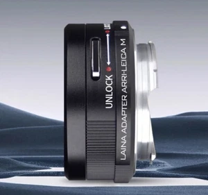Adaptador Arri S-LM con dispositivo de bloqueo de lente/lente de cine Arriflex STD para Leica M LM - Imagen 1 de 7