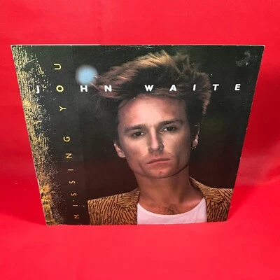 JOHN WAITE Missing You 1984 UK 12" Vinyl single For Your Love EMI record - Image 1 of 4