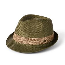 Failsworth Summer Milan Trilby Hat In Olive