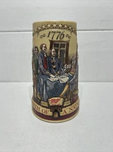 Miller High Life - "Birth of A Nation" 1776 - Beer Stein - Second in a Series - Picture 1 of 3