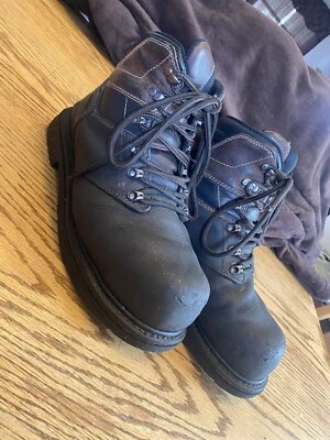 Irish Setter Work 83638 Farmington 6" Brown Boot Leather Size 10 - Image 1 of 4