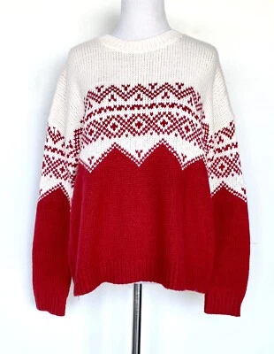 VELVET Graham & Spencer Fairisle Style Sweater Retail $198 Price $68 XS Wool Mix - Image 1 of 4