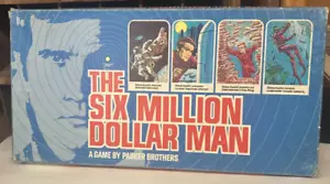 1975 The Six Million Dollar Man Board Game by Parker Brothers - Picture 1 of 10