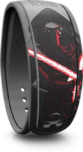 New Disney Parks Star Wars Force Awakens Kylo Ren MagicBand Limited Edition 2015 - Picture 1 of 4
