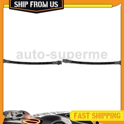 For 2013 2014 2015 2016 2017 Peugeot Partner 1.6L Rear Brake Hydraulic Hose 2x - Image 1 of 4