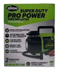 Slime Super Duty Pro Power Tire Inflator Pump 2 Min Flat To Full 40083 -Open Box - Bild 1 von 5
