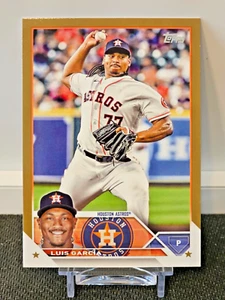 2023 Luis Garcia Topps Series 1 Gold Parallel 889/2023 #121 - Bild 1 von 2