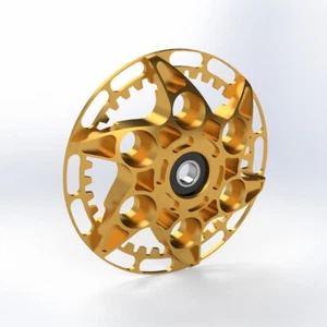 Ducati Kbike spingidisco oro NUOVO - clutch pressure plate gold - Picture 1 of 1