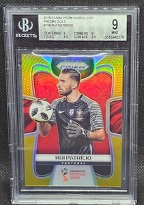 Rui Patricio 2018 Panini Prizm World Cup GOLD Prizm Refractor # /10 Portugal