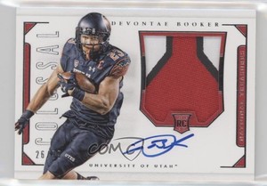 2016 National Treasures Collegiate Colossal /99 Devontae Booker Rookie Auto RC