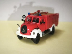 Preiser 1216 Tanklöschfahrzeug TLF 16 T Magirus F Mercur 125 A 1:87 H0 Fertigbau - Bild 1 von 7