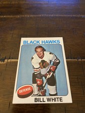 Bill White 1975-76 Topps Chicago Blackhawks #157