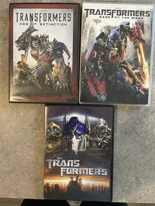 Transformers, Age Of Extinction, Dark Of The Moon - 3 DVD’s. - Picture 1 of 8