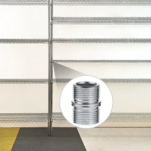  Tornillos de conexión de estante de 2 unidades tuerca de soporte de doble cabeza para estantes pisados - Imagen 1 de 12