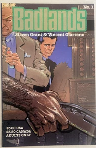 Badlands. Number 1. Vortex Comics. May 1990. Adults Only. Vfn/nm - Picture 1 of 7