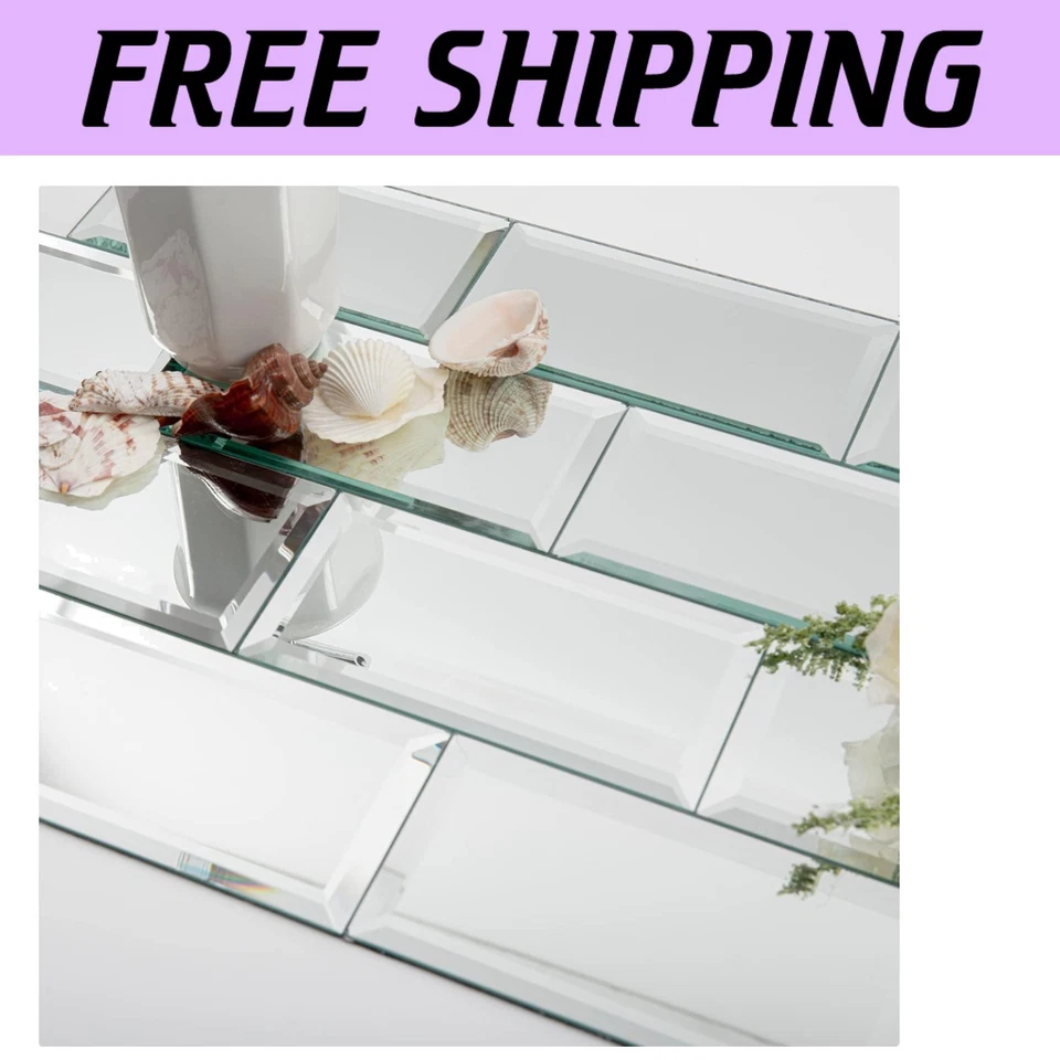 Azulejos de salpicadero de vidrio de alta calidad - pelar y pegar, 3x6 pulgadas, estilo moderno Foto 1 de 4