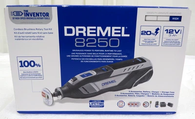 Dremel 8250-5 12V 3Ah Brushless Rotary Tool Kit W/5 Accessories & Storage Case - Image 1 of 4